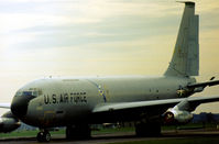 60-0323 @ MHZ - KC-135A Stratotanker of 28th Bomb Wing on deployment to RAF Mildenhall in September 1977. - by Peter Nicholson