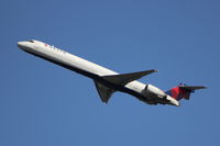 N956DN @ KSEA - Delta Airlines. MD-90-30. N956DN cn 53526 2170. Seattle Tacoma - International (SEA KSEA). Image © Brian McBride. 24 April 2013 - by Brian McBride