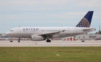 N840UA @ MIA - United A319 - by Florida Metal