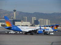 N901NV @ KLAS - Allegiant Air. 757-204. N901NV cn 26963 450. Las Vegas - McCarran International (LAS KLAS). Image © Brian McBride. 07 January 2014 - by Brian McBride