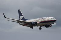 N855AM @ MIA - Aeromexico 737-700 - by Florida Metal