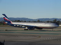 VQ-BPJ @ KLAX - Aeroflot. A330-343. VQ-BPJ cn 1328. Los Angeles - International (LAX KLAX). Image © Brian McBride. 16 January 2014 - by Brian McBride
