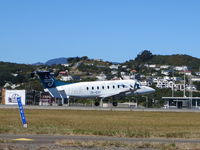 ZK-EAF @ NZWN - Air New Zealand (Eagle Airways). Raytheon 1900D. ZK-EAF cn UE-429. Wellington - International (WLG NZWN). Image © Brian McBride. 10 March 2014 - by Brian McBride