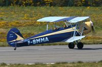 F-BMMA @ LFRB - S.N.C.A.N. STAMPE SV 4A, Landing rwy 07R, Brest-Guipavas Airport (LFRB-BES) - by Yves-Q