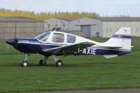 G-AXIE @ EGBR - Beagle B-121 Pup Series 2 at The Real Aeroplane Club's Early Bird Fly-In, Breighton Airfield, April 2014. - by Malcolm Clarke