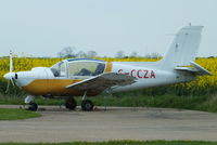 G-CCZA @ EGCS - Privately owned - by Chris Hall