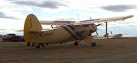 C-FAKA - C-FAKA AN-2 idling down at Airdrie Airport - by moe