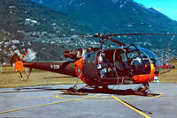V-229 @ LSZL - Sud Aviation SE.3160 Alouette III [105] (Swiss Air Force) Locarno~HB 27/09/1984. Taken from a slide. - by Ray Barber
