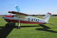 G-ATXZ @ X5FB - Bolkow BO-208C Junior, Fishburn Airfield UK, April 2014. - by Malcolm Clarke