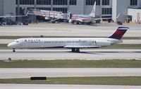 N903DE @ MIA - Delta MD-88 - by Florida Metal