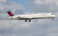 N904DL @ FLL - Delta MD-88 - by Florida Metal