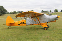 G-DADG @ X1WP - Piper PA-18-150 Super Cub at The De Havilland Moth Club's 28th International Moth Rally at Woburn Abbey. August 2013. - by Malcolm Clarke