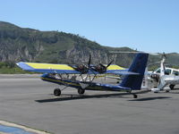 N6381V @ SZP - 1999 Stirling LEZA AIRCAM CORP. AIR CAM, two Bombardier Rotax pushers. Experimental class twin engine design by Phil Lockwood who regained design rights, tooling, etc as Lockwood Aviation in 2006 from LEZA. - by Doug Robertson