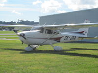 ZK-JRA @ NZAR - On flying club grass by café - great fruit smoothies!! - by magnaman