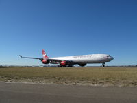 G-VFOX @ YSSY - Virgin Atlantic Airways. A340-642. G-VFOX cn 449. Sydney - Kingsford Smith International (Mascot) (SYD YSSY). Image © Brian McBride. 08 August 2012 - by Brian McBride