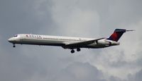 N908DA @ MCO - Delta MD-90 - by Florida Metal