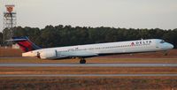 N910DN @ PNS - Delta MD-90 - by Florida Metal