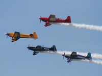 N911CG @ LAL - part of 4 ship aerobatic group at Sun N Fun - by Florida Metal
