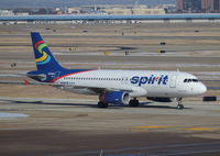 N609NK @ KDFW - Spirit Airlines. A320-232. N609NK cn 4951. Dallas - Fort Worth - International (DFW KDFW). Image © Brian McBride. 10 December 2013 - by Brian McBride
