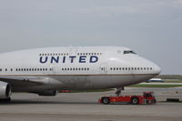 N116UA @ KORD - Boeing 747-400
