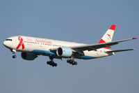 OE-LPB @ LOWW - Austrian Airlines Boeing 777 - by Andreas Ranner