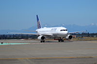 N443UA @ KSEA - United Airlines. A320-232. N443UA cn 820. Seattle Tacoma - International (SEA KSEA). Image © Brian McBride. 14 July 2013 - by Brian McBride