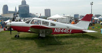 N8445X @ BKL - On display @ Cleveland National Airshow - by Arthur Tanyel
