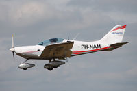 PH-NAM @ EBDT - Landing at Schaffen Fly-inn 2013 - by Raymond De Clercq