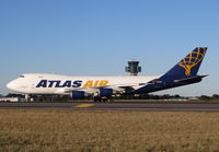N493MC @ YSSY - Atlas Air. 747-47UFSCD. N493MC cn 29254 1179. Sydney - Kingsford Smith International (Mascot) (SYD YSSY). Image © Brian McBride. 29 July 2013 - by Brian McBride
