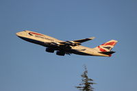 G-CIVX @ KSEA - British Airways. 747-436. G-CIVX cn 28852 1172. Seattle Tacoma - International (SEA KSEA). Image © Brian McBride. 31 March 2013 - by Brian McBride