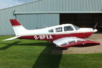 G-BPXA @ EGNF - Cherokee Flying Group - by Chris Hall