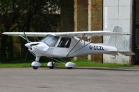 G-CCZL @ EGLS - at Old Sarum - by Chris Hall