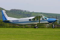 N208AY @ EGLS - at Old Sarum - by Chris Hall