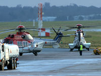 G-CHCL @ EGPD - Bond Helicopter apron action at Aberdeen EGPD - by Clive Pattle