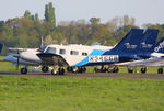 N34668 @ EGTK - one of severn newly delivered Seneca's for the Oxford Aviation Academy,  - by Chris Hall