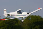 G-LUCL @ EGHP - at the 2014 Microlight Trade Fair, Popham - by Chris Hall