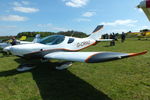 G-CRWZ @ EGHP - at the 2014 Microlight Trade Fair, Popham - by Chris Hall