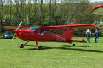 G-BYEK @ EGHP - at the 2014 Microlight Trade Fair, Popham - by Chris Hall