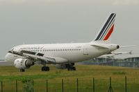 F-GRHG @ LFPG - Airbus A319-111, Landing Rwy 26L, Roissy Charles De Gaulle Airport (LFPG-CDG) - by Yves-Q