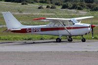 G-BPRM @ EGFH - Visiting Skyhawk, BJ Aviation Ltd, Welshpool Airport, seen at EGFH. - by Derek Flewin