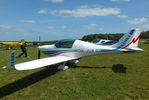 OK-JUA 03 @ EGHP - at the 2014 Microlight Trade Fair, Popham - by Chris Hall