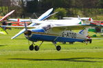 G-ATDO @ EGHP - at the 2014 Microlight Trade Fair, Popham - by Chris Hall