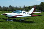 G-CIAX @ EGHP - at the 2014 Microlight Trade Fair, Popham - by Chris Hall