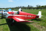 G-AXKJ @ EGHP - at the 2014 Microlight Trade Fair, Popham - by Chris Hall