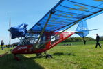 G-CBWJ @ EGHP - at the 2014 Microlight Trade Fair, Popham - by Chris Hall