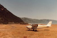 N8059X - 59X near Shelter Cove,Ca around 1984.Told by local pilots it was called Big Flat and they flew in there often. - by S B J