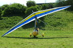 G-BYFF @ EGHP - at the 2014 Microlight Trade Fair, Popham - by Chris Hall