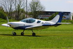 G-CFIU @ EGHP - at the 2014 Microlight Trade Fair, Popham - by Chris Hall