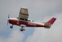 N4834U @ LAL - Cessna 205A Super Skylane leaving Sun N Fun - by Florida Metal