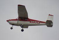 N5835A @ LAL - Cessna 172 leaving Sun N Fun on a cloudy day